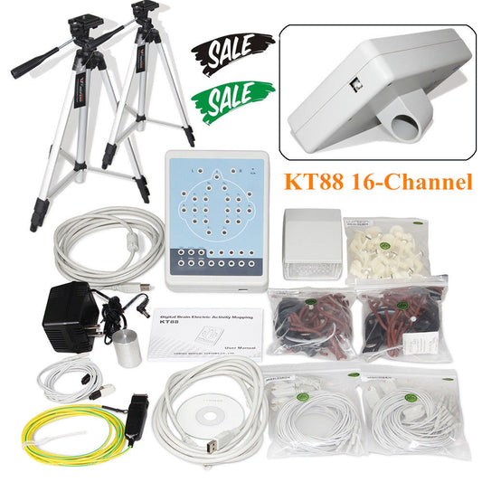 CONTEC KT88-1016 16-Channel Digital EEG & Brain Mapping System | CE Certified