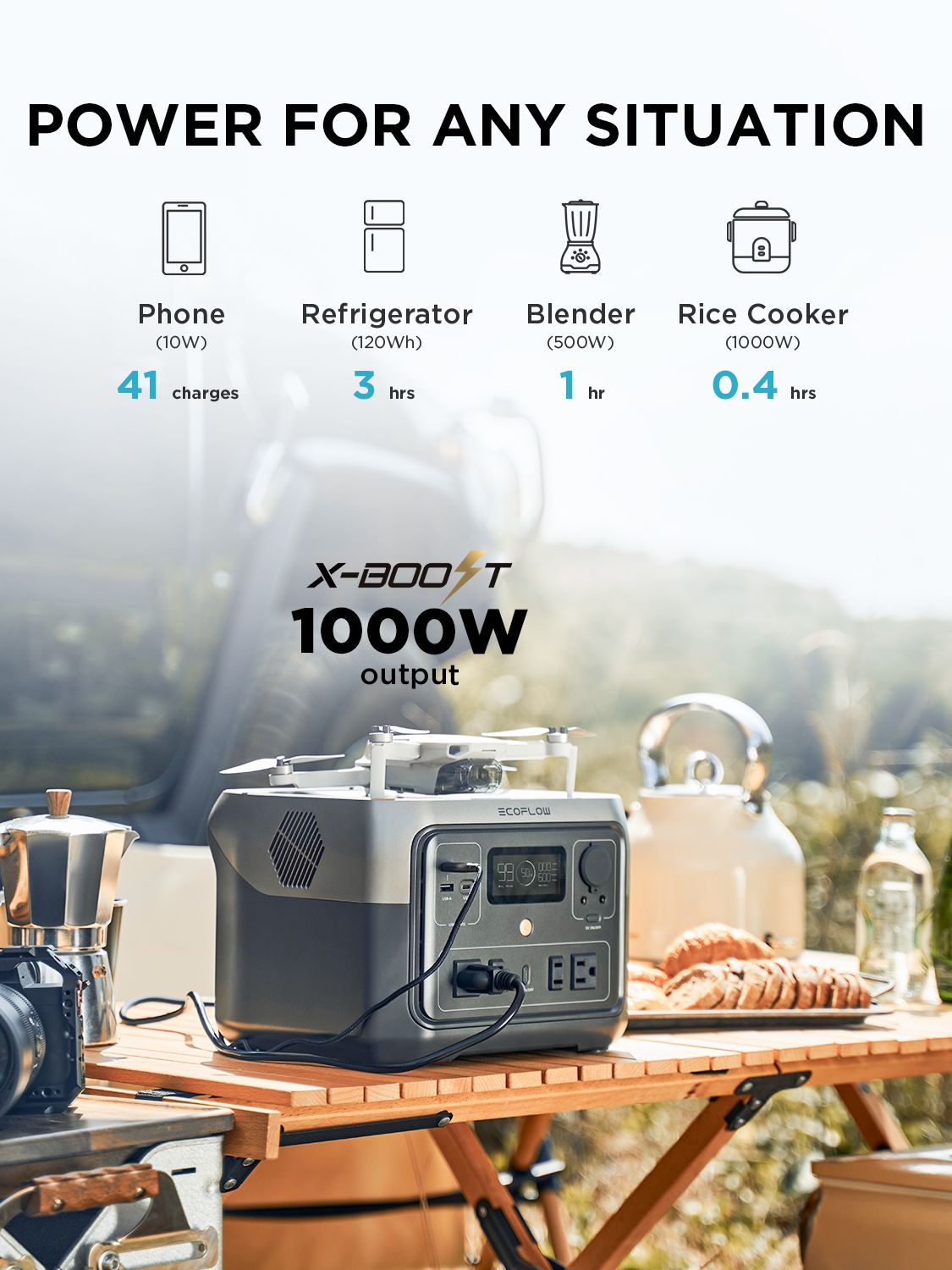 160,000mAh Portable LiFePO4 Power Station | High-Power Emergency & Outdoor Supply (EU/UK)