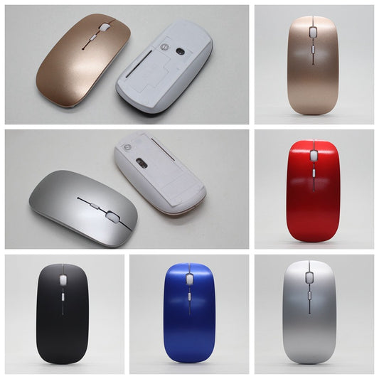 3-in-1 Office Gift Set | Slim Wireless Mouse + USB Flash Drive + Pen | 9 Colors | Custom Logo