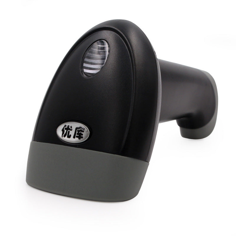 Youku M2 1D Barcode Scanner | Red Laser | 120 Scans/sec | USB & Serial | IP54 | 2m Drop-Proof | White