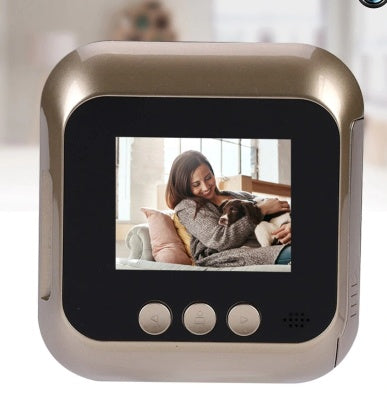 Smart Doorbell Peephole Camera | 2.4" Display | Wireless | Video & Photo | Night Vision | Home Security