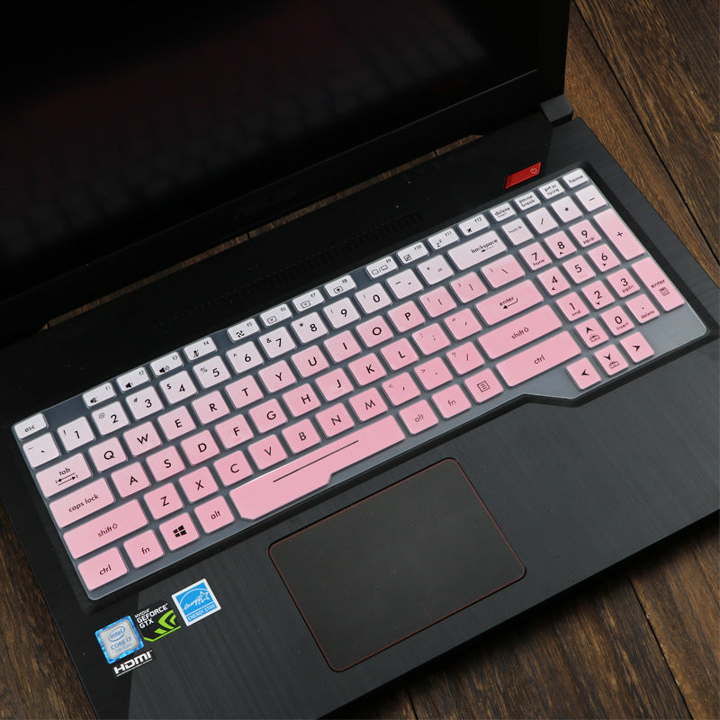 ASUS Laptop Keyboard Protective Cover Skin | Dust & Spill Proof | 15 Colours | Solid, Gradient, Translucent & Rainbow | Silicone Film