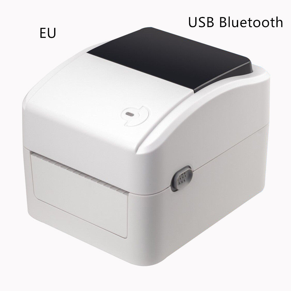 Thermal Label & Barcode Printer | USB & Bluetooth | 25.4–118mm | EU / UK / US Plug | 215×178×155mm