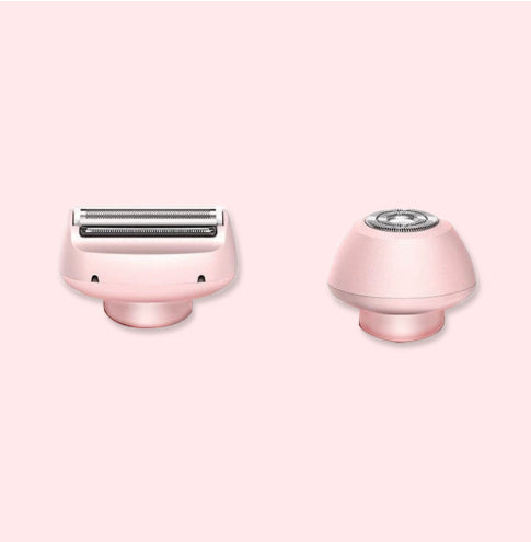 2-in-1 Women's Electric Shaver & Epilator | IPX7 Waterproof | USB Rechargeable | Full Body | Legs, Underarms & Bikini | Hypoallergenic | Wet & Dry | Pink & Blue