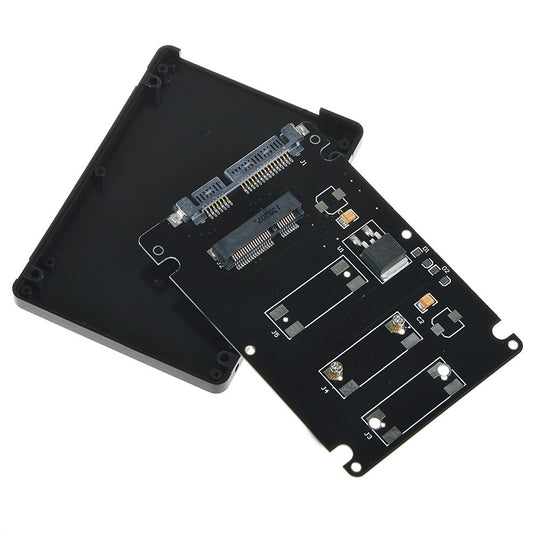 mSATA to 2.5" SATA 3.0 SSD Enclosure Adapter | Ultra-Thin 7mm, No Speed Loss, Notebook Compatible