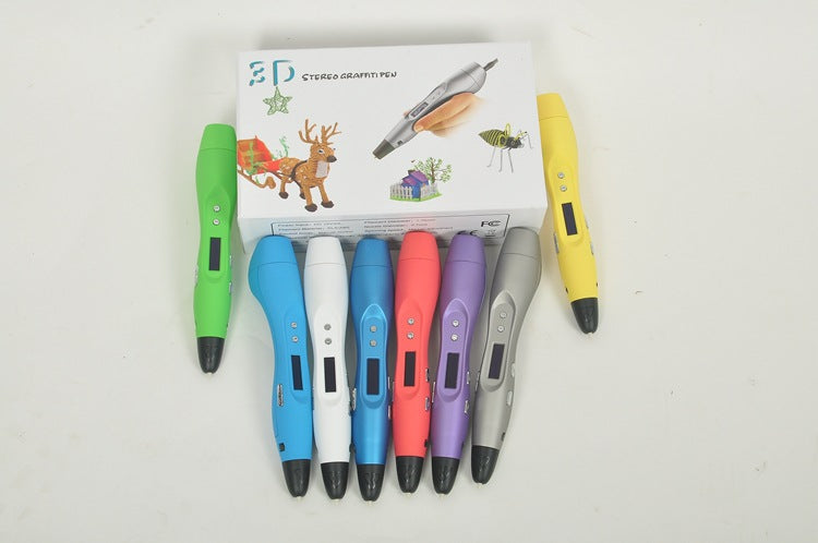 Professional 3D Printing Pen | ABS & PLA | 60-245°C | 6-Speed | 0.7mm Nozzle | 1.75mm Filament | Lightweight