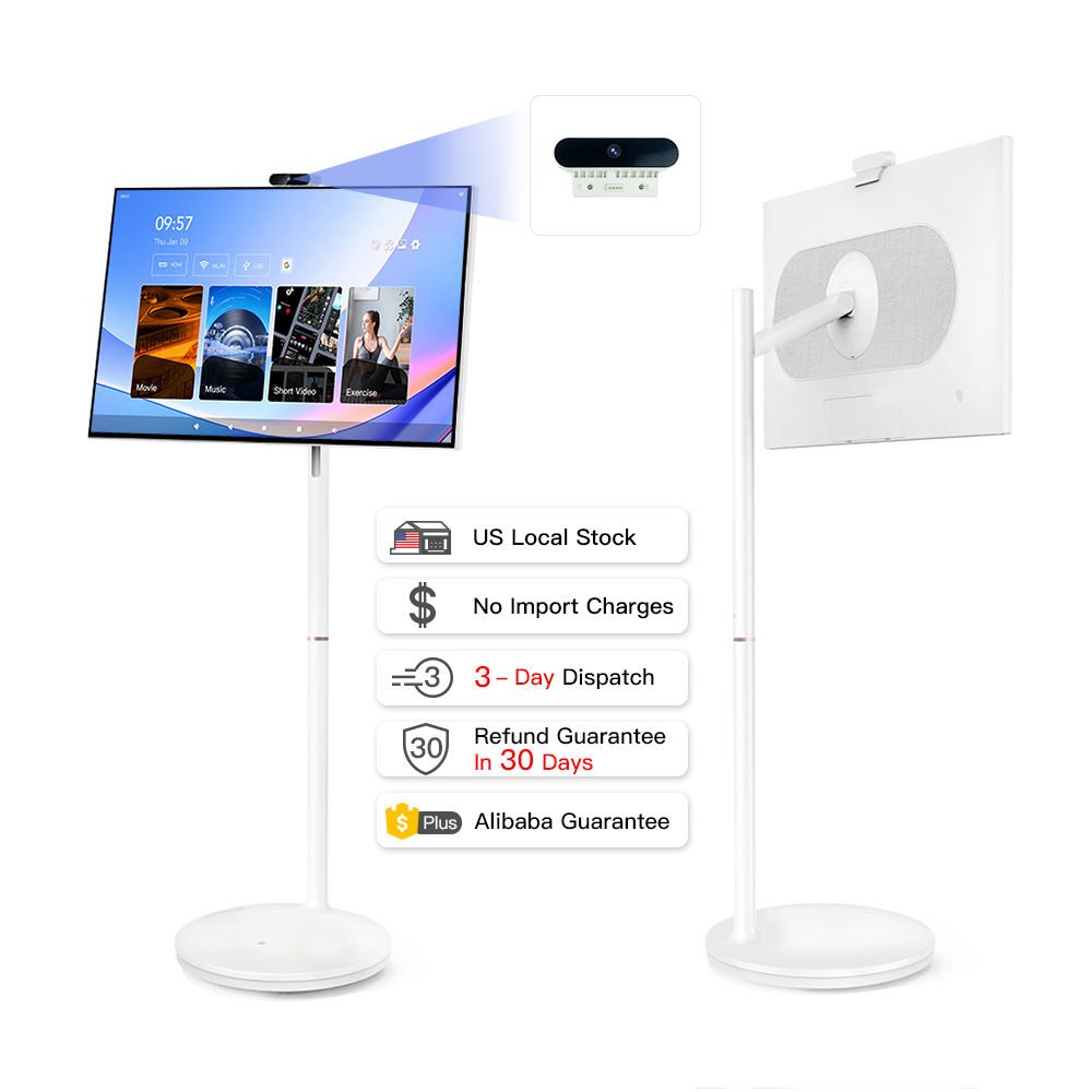 32-Inch Smart Portable TV – Android OS, 128GB Storage, 1080P Full HD & 13MP Camera
