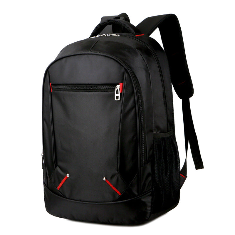 15" Oxford Cloth Anti-Theft Laptop Backpack | Camera Slot | Hidden Zipper | Breathable & Shockproof | 31×47×16cm | Black