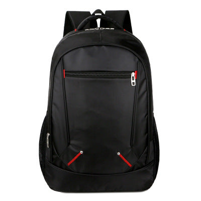 15" Oxford Cloth Anti-Theft Laptop Backpack | Camera Slot | Hidden Zipper | Breathable & Shockproof | 31×47×16cm | Black