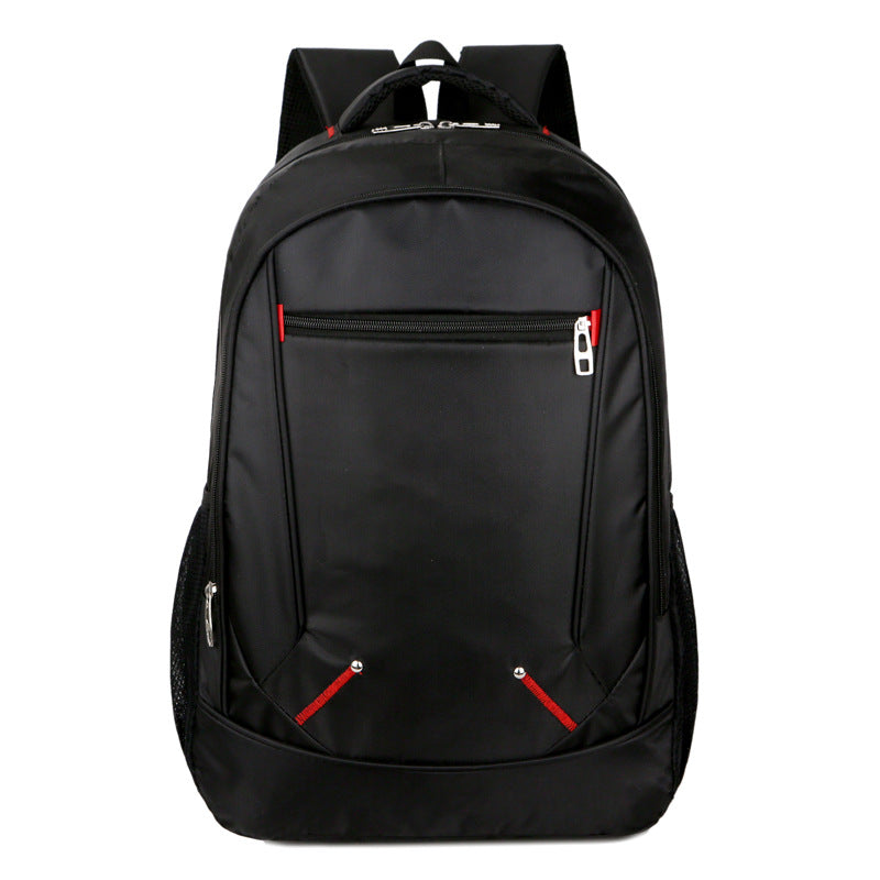 15" Oxford Cloth Anti-Theft Laptop Backpack | Camera Slot | Hidden Zipper | Breathable & Shockproof | 31×47×16cm | Black