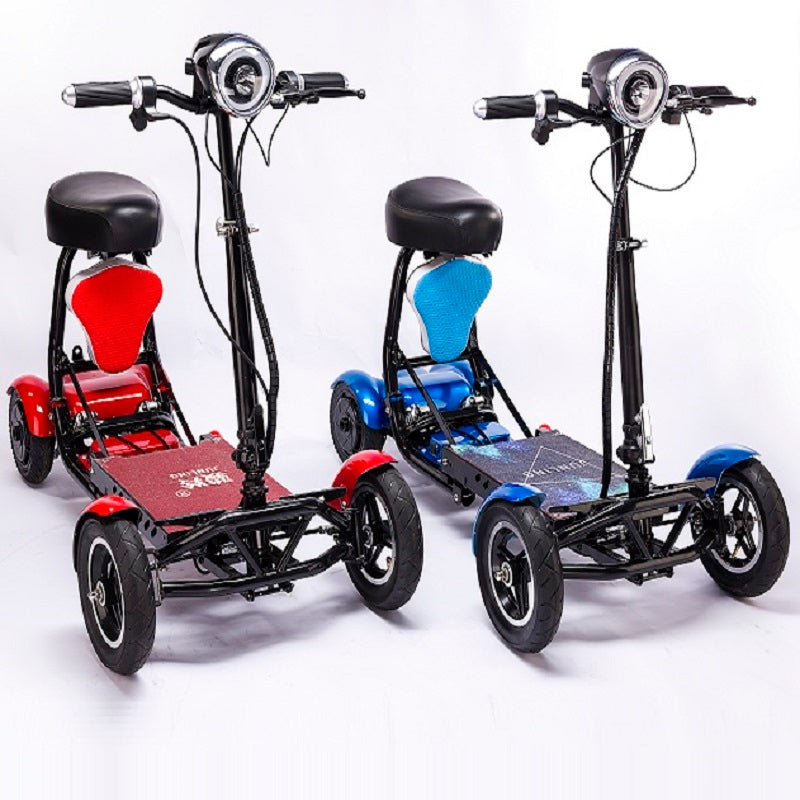 DH0305 Folding 4-Wheel Electric Mobility Scooter | Dual 250W Motor, 25km Range, Adults & Elderly