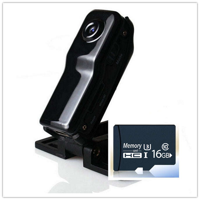 MD81S Mini WiFi Network Surveillance Camera | 720P HD, PC Body, IP Camera | Camera Only, +16GB Bundle