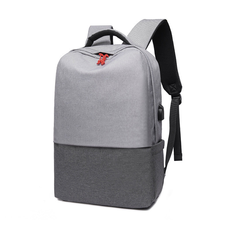 Multi-Functional USB Charging Laptop Backpack | 15" Laptop | Water-Repellent Oxford | Multiple Compartments