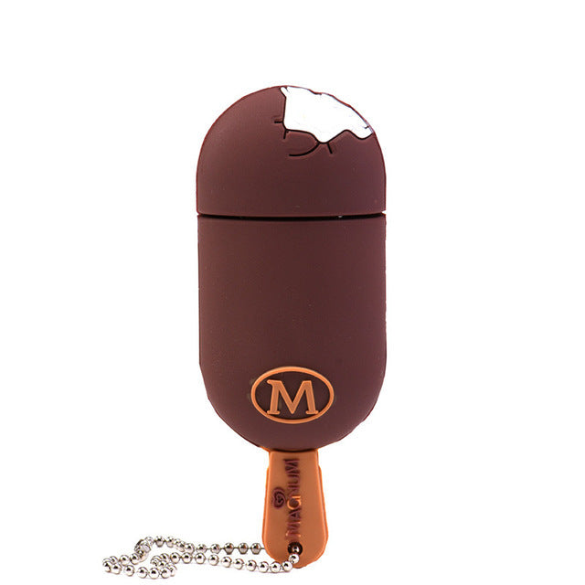 Ice Cream Novelty USB Flash Drive | Silicone Cartoon Design | 4GB–128GB | USB 2.0 | Custom OEM