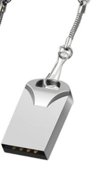Mini USB Flash Drive | USB 2.0 | 4GB–128GB | Black & Silver | Solid State Storage