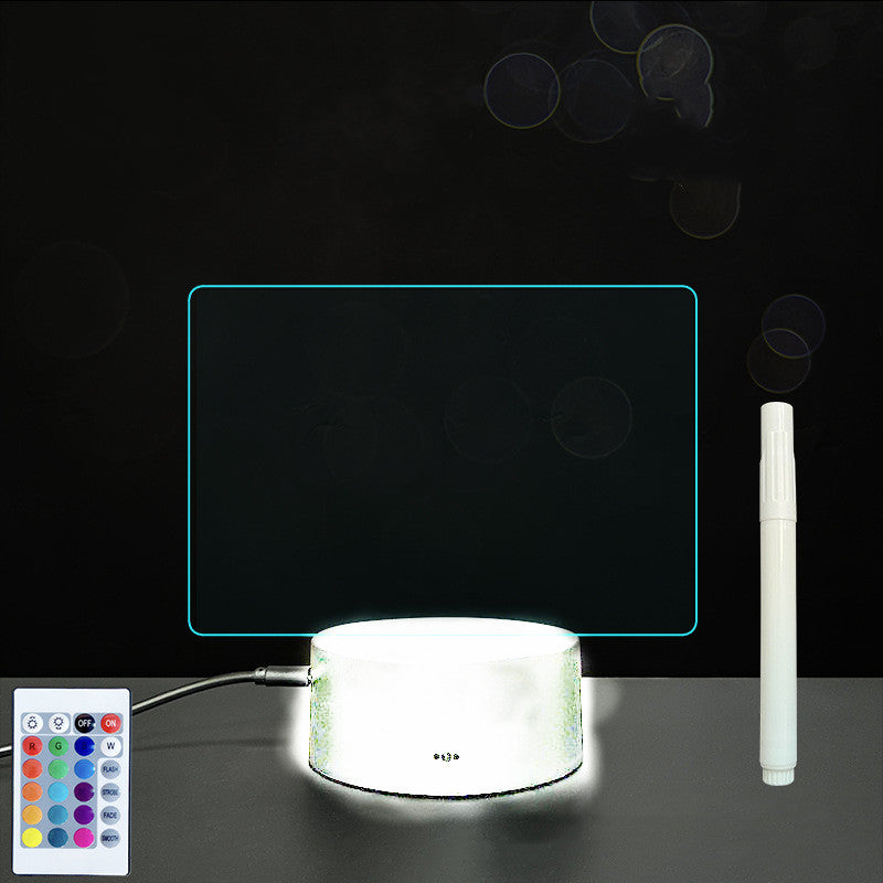 LED Acrylic Handwriting Message Board | 3W 5V USB | Touch & Remote | 16 Designs | Acrylic + ABS | Erasable Pen Included