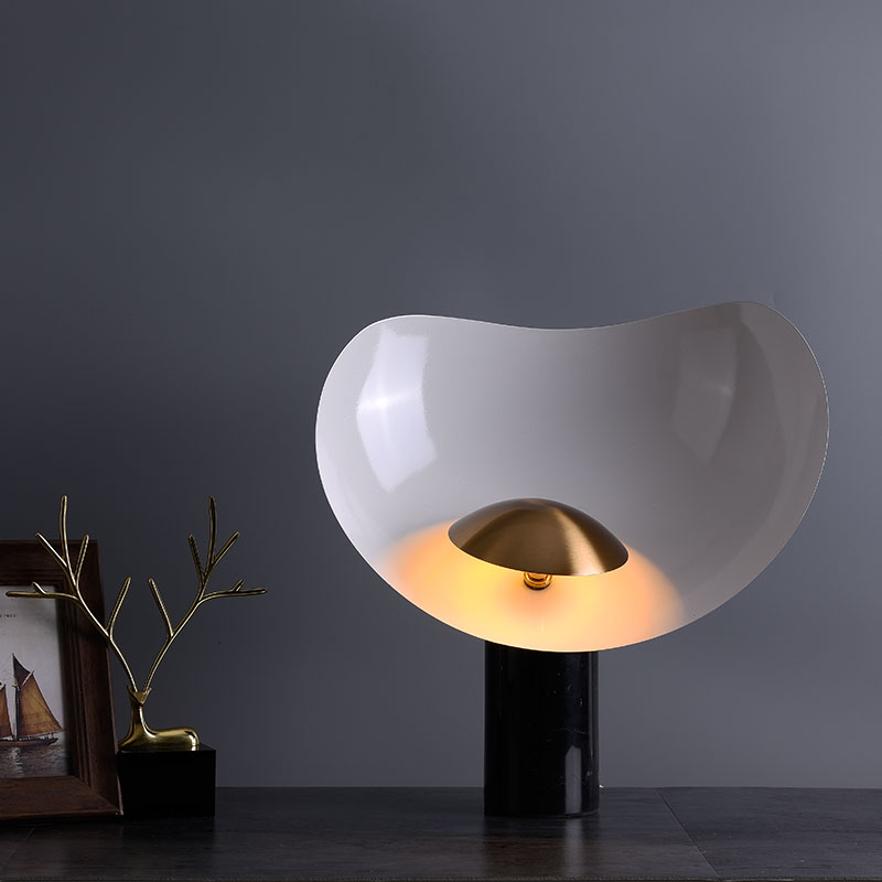 Postmodern Nordic Iron LED Table Lamp | Push-Button Switch, 111-240V EU, Study, Bedroom & Restaurant Decor