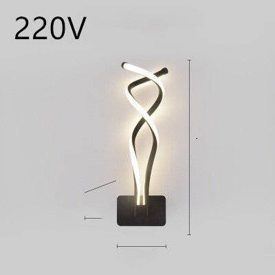 Nordic Minimalist LED Wall Lamp | Silicone Shade | 30,000h LED | Button Switch | 110V & 220V | Warm & White Light | Multiple Styles