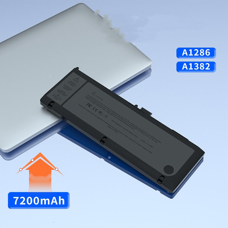 MacBook Pro Replacement Battery | A1286 | 7200mAh | A1321 (2009–2010) & A1382 (2010–2012)