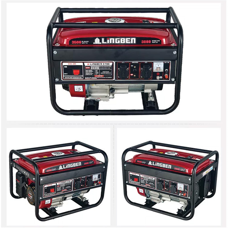 Portable Gasoline Generator | 3kW / 5kW / 8kW, 220V & 380V, Hand & Electric Start