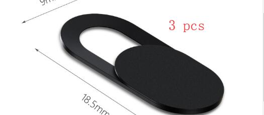 Webcam Privacy Cover | Anti-Hacker Camera Blocker for Laptop, Tablet & Phone | Black, White, Pink, Silver