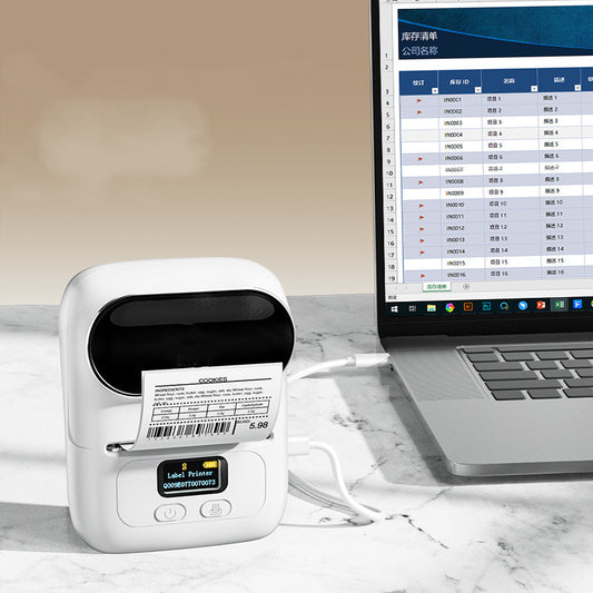 M110 Bluetooth Handheld Label & Barcode Printer | Thermal, USB, Portable | Multiple Colors & Label Sizes