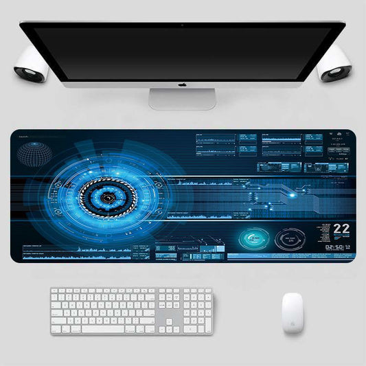 Extended Gaming Mouse Pad | Non-Slip Rubber Base, Thermal Print | 7 Designs, Multiple Sizes & Thickness