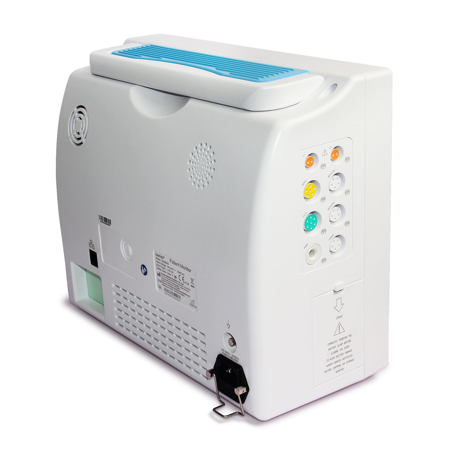 CMS8000 12.1" ICU/CCU Patient Monitor | 6-Parameter ECG, NIBP, SpO2, TEMP & RESP