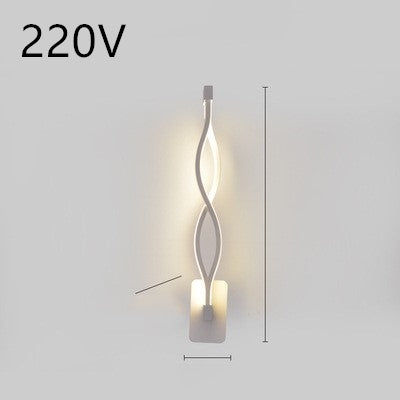 Nordic Minimalist LED Wall Lamp | Silicone Shade | 30,000h LED | Button Switch | 110V & 220V | Warm & White Light | Multiple Styles