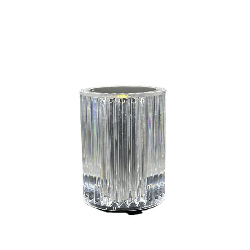 Faux Crystal RGB LED Desk Lamp | 5W | ≤36V | Ø9cm × H13cm | Acrylic | Touch & Remote | 3-Colour & 16-Colour | Bedroom, Living Room & Office Atmosphere Light