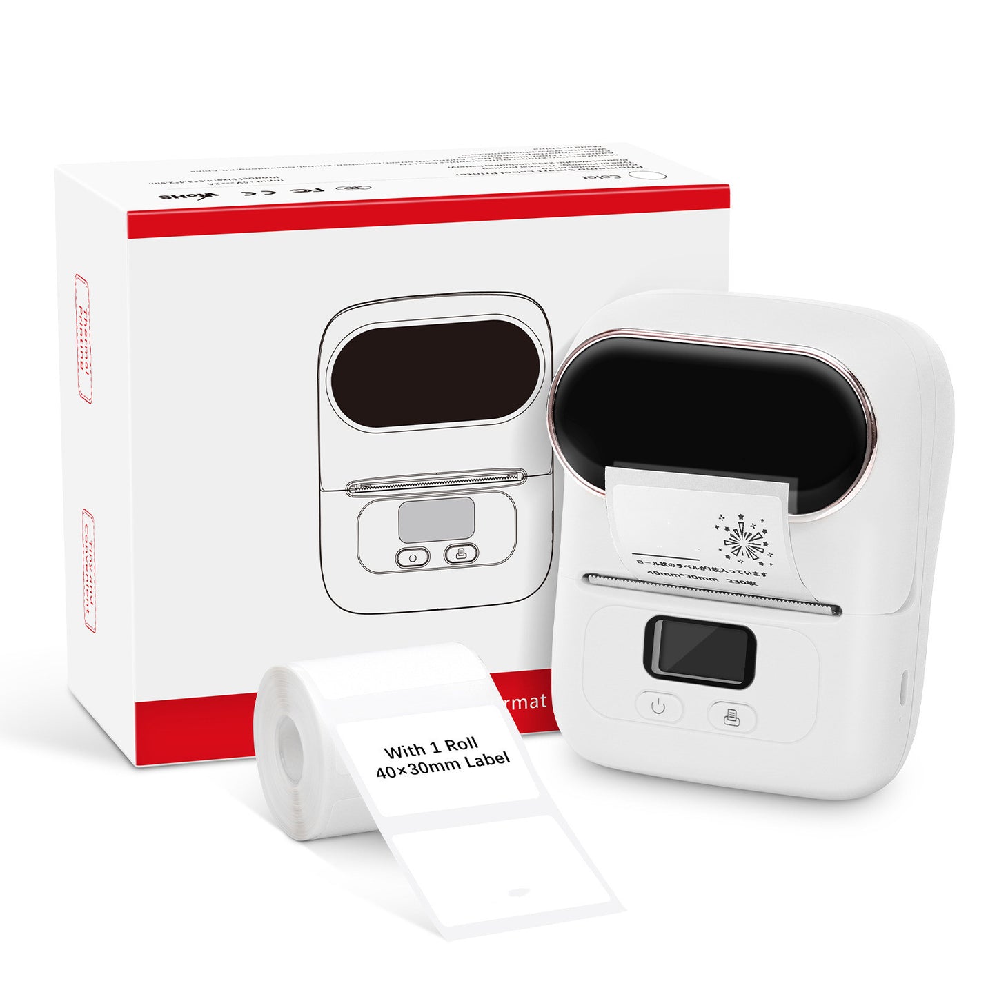 M110 Bluetooth Handheld Label & Barcode Printer | Thermal, USB, Portable | Multiple Colors & Label Sizes