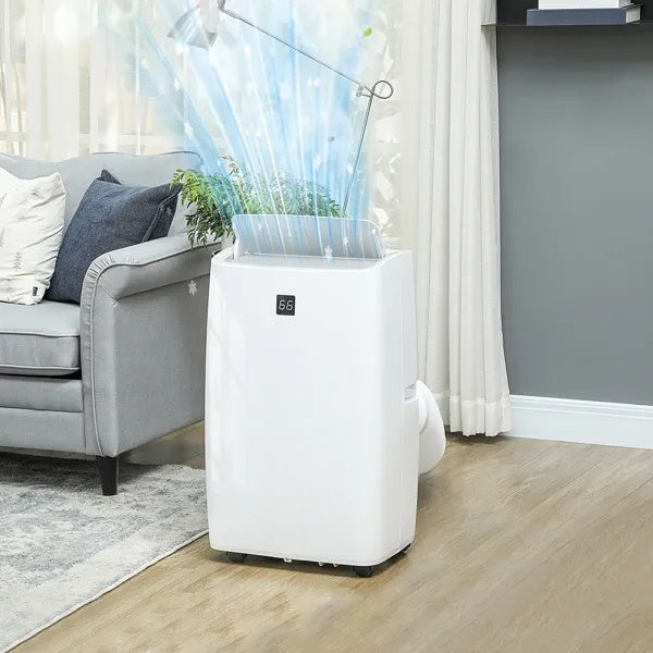 12,000 BTU Portable Air Conditioner – 3-in-1 Cooling, Dehumidifier & Fan