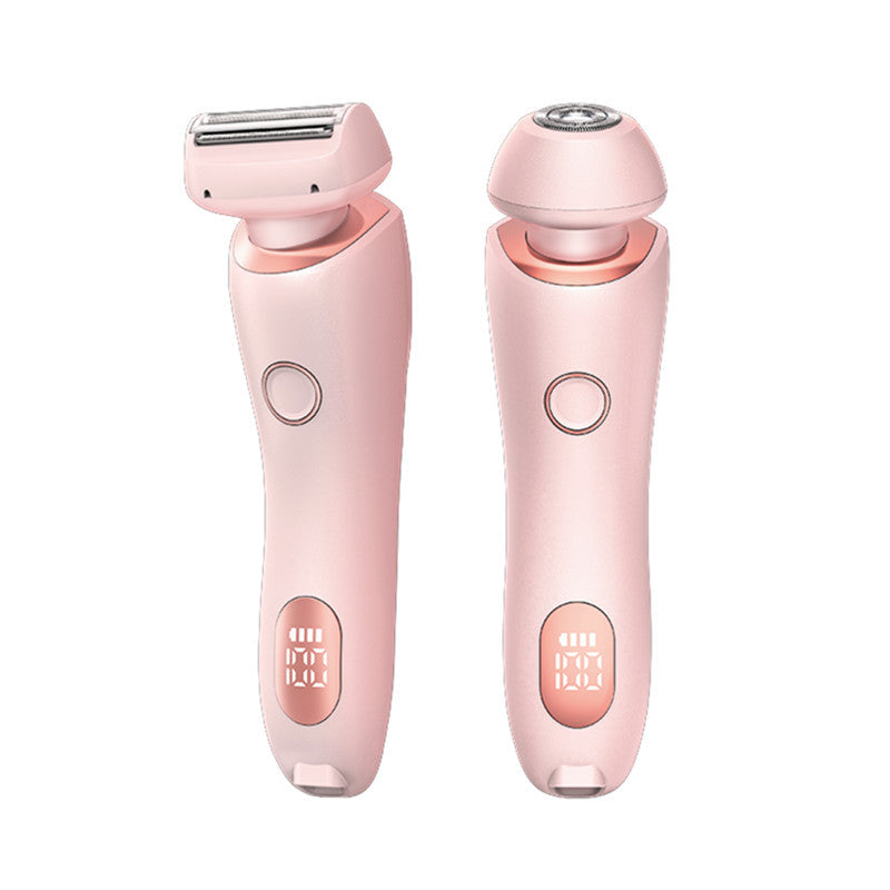 2-in-1 Women's Electric Shaver & Epilator | IPX7 Waterproof | USB Rechargeable | Full Body | Legs, Underarms & Bikini | Hypoallergenic | Wet & Dry | Pink & Blue