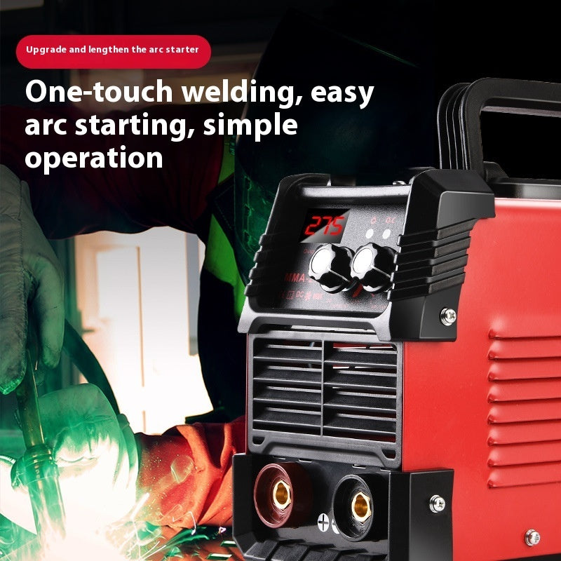 3-in-1 Dual Voltage Inverter Welder | 4500W, 20-325A, Arc & MIG, 110/220V, Multi-Metal, Portable, Orange