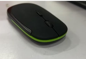 2.4GHz Wireless Optical Mouse | 1200 DPI | Slim Laptop Mouse | Black, Blue, Green, Red, Silver