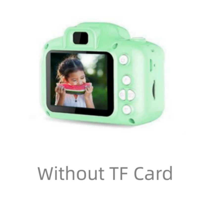 Children's HD Digital Camera | 8MP | 2.3" LCD | 600mAh | USB 2.0 | Blue, Green & Pink | Single, 2-Pack & Set | TF Card Options