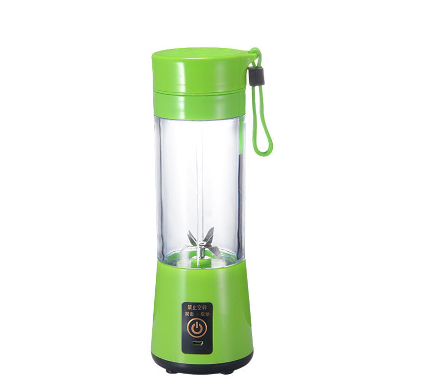 380ml USB Rechargeable Portable Personal Blender | 2000mAh, Food-Grade PC, Dual Safety Protection, Blue, Green, Pink & Yellow