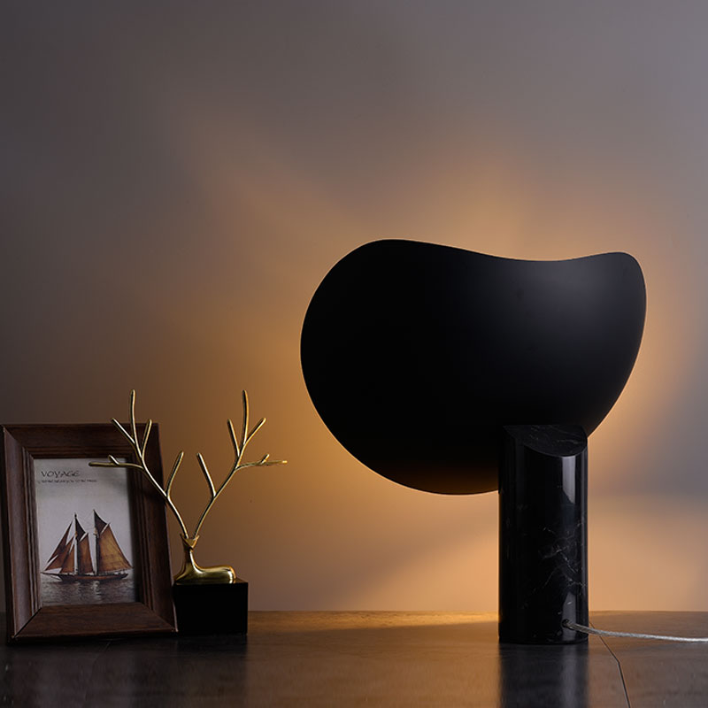Postmodern Nordic Iron LED Table Lamp | Push-Button Switch, 111-240V EU, Study, Bedroom & Restaurant Decor