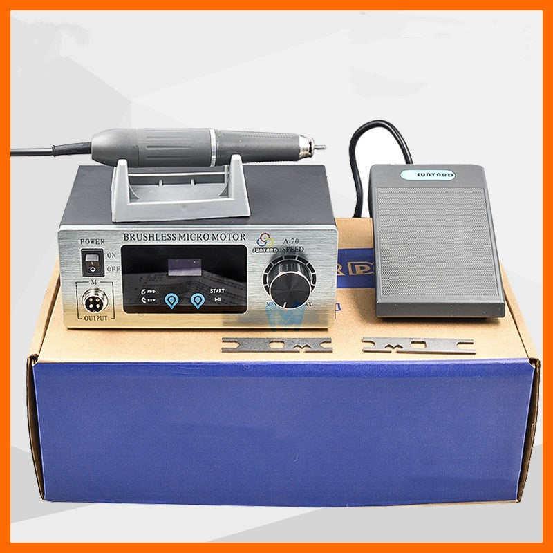 A60/A70 Touch Screen Dental Micro Motor Polishing Machine | 160W, 60000 RPM, Nail Art & Jewelry Carving