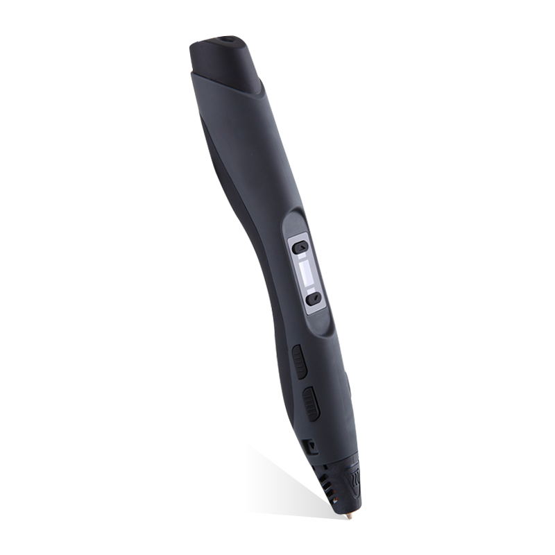 3D Printing Pen | 3D Drawing & Graffiti | EU, UK & USA Plug | 18cm | Black, Blue, Green & White