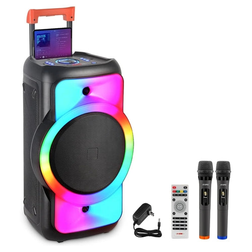 5Core Bluetooth Party Speaker 12 Inch PA RGB Partybox Karaoke Machine - SUNSHINE1504