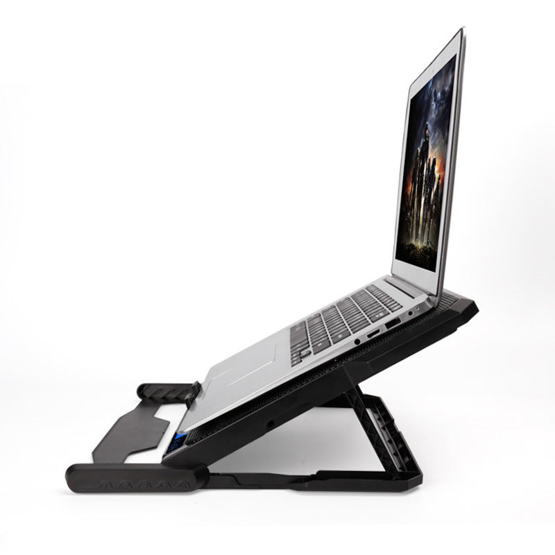 Laptop Cooling Pad | Metal Mesh | LCD Display | 6-Speed Control | Adjustable Stand | Air Cooling | 375×285mm | Normal, Luxury & Flagship