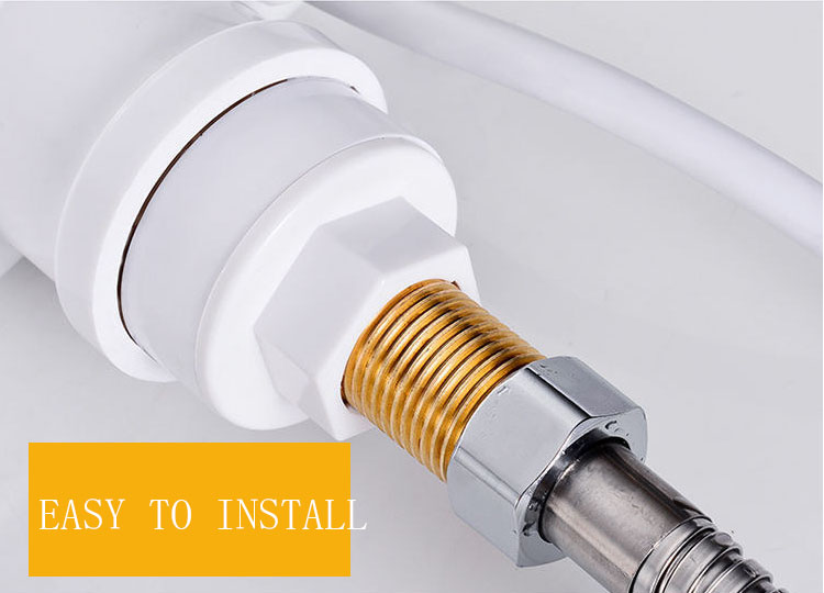Instant Electric Hot Water Heater Faucet | 3000W | Stainless Steel Liner | CNC Auto | 0.04–0.6MPa | 55°C | Rotatable Single Handle | 50–80L/hr | 1.5kg | Kitchen & Bathroom