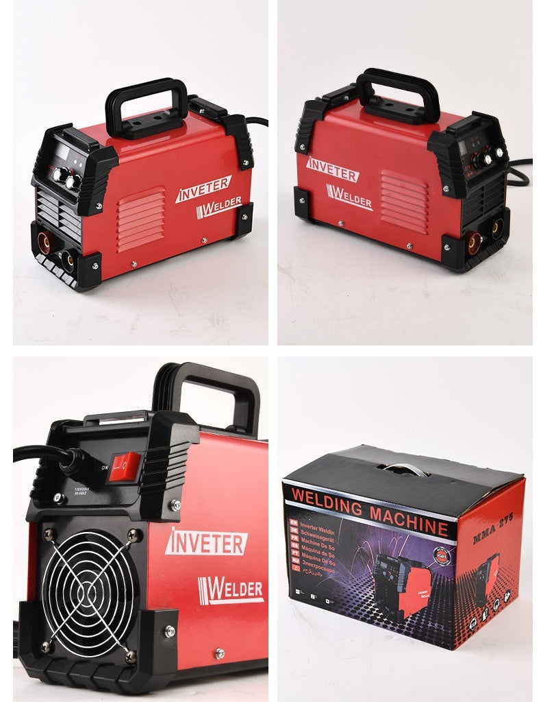 3-in-1 Dual Voltage Inverter Welder | 4500W, 20-325A, Arc & MIG, 110/220V, Multi-Metal, Portable, Orange