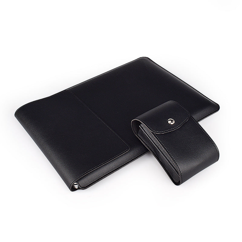PU Leather Laptop Sleeve & Inner Bag | 13.3", 14.1", 15.4" | Multiple Colors | Bracket Style