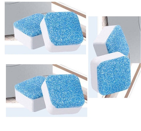 Washing Machine Tub Cleaning Bomb Tablets | Active Oxygen | Deep Clean | Deodorises | 15g Each | 1–100pcs | Blue & White | All Machine Brands