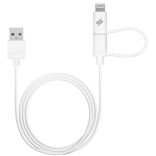 MFi Certified 2-in-1 Lightning & Micro USB Sync & Charge Cable – 1M