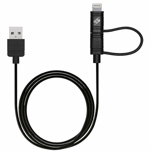 MFi Certified 2-in-1 Lightning & Micro USB Sync & Charge Cable – 1M
