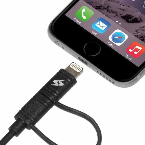 MFi Certified 2-in-1 Lightning & Micro USB Sync & Charge Cable – 1M