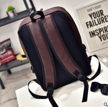 Men's PU Leather Shoulder & Laptop Bag | Casual Crossbody | Wear-Resistant | Black & Brown | 4 Styles